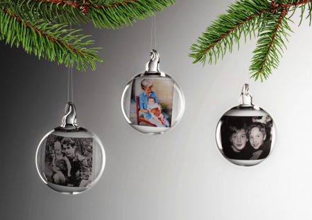 Boule de Noël personnalisée